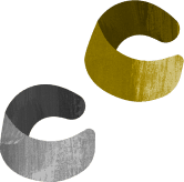 ゴールドとシルバーの指輪のイラスト