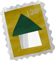 切手のイラスト